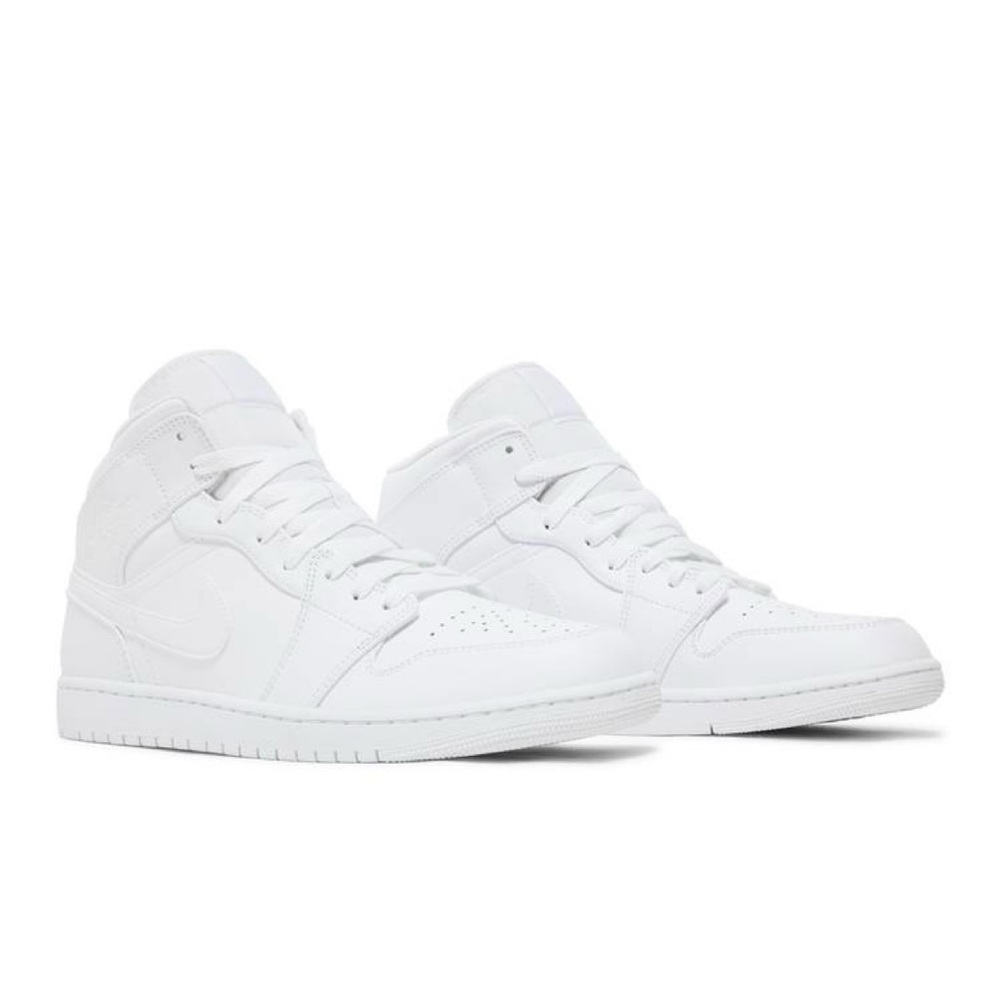 Air Jordan 1 Mid “TripleWhite” Men’s Size 9